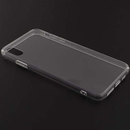 Husa de protectie Techsuit Clear Silicone compatibila cu Apple iPhone XS Max, acoperire spate, transparent