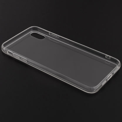 Husa de protectie Techsuit Clear Silicone compatibila cu Apple iPhone XS Max, acoperire spate, transparent