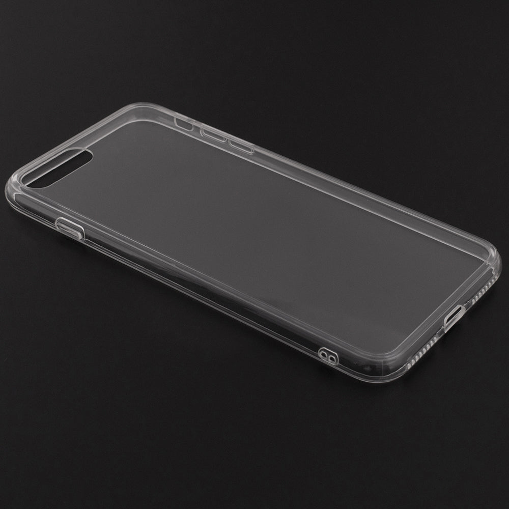 Husa de protectie Techsuit Clear Silicone compatibila cu Apple iPhone 7 Plus / 8 Plus, acoperire spate, transparent