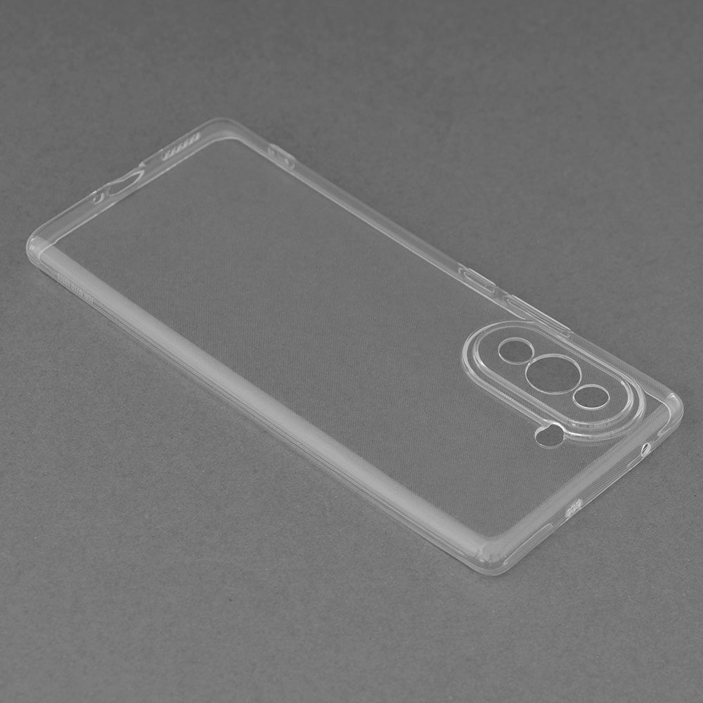 Husa de protectie Techsuit Clear Silicone compatibila cu Huawei Mate 40 Pro, acoperire spate, transparent