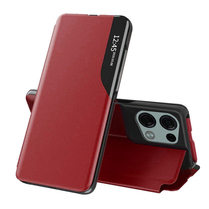 Husa de protectie Techsuit eFold Series compatibila cu Oppo Reno8 Pro, acoperire spate, rosu
