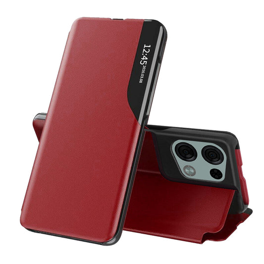 Husa de protectie Techsuit eFold Series compatibila cu Oppo Reno8 Pro, acoperire spate, rosu