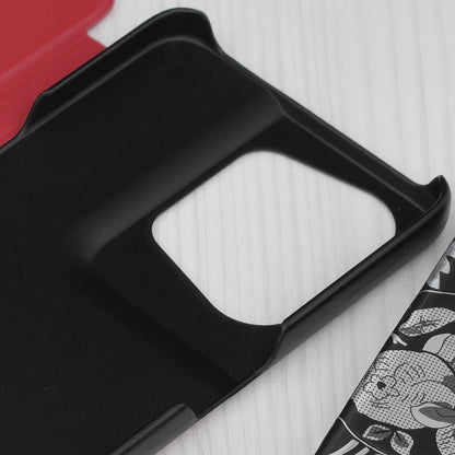 Husa de protectie Techsuit eFold Series compatibila cu Oppo Reno8 Pro, acoperire spate, rosu