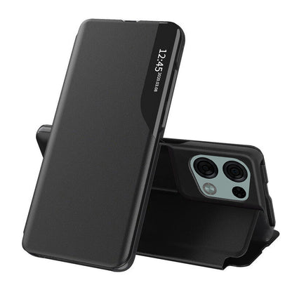 Husa de protectie Techsuit eFold Series compatibila cu Oppo Reno8 Pro, acoperire spate, negru