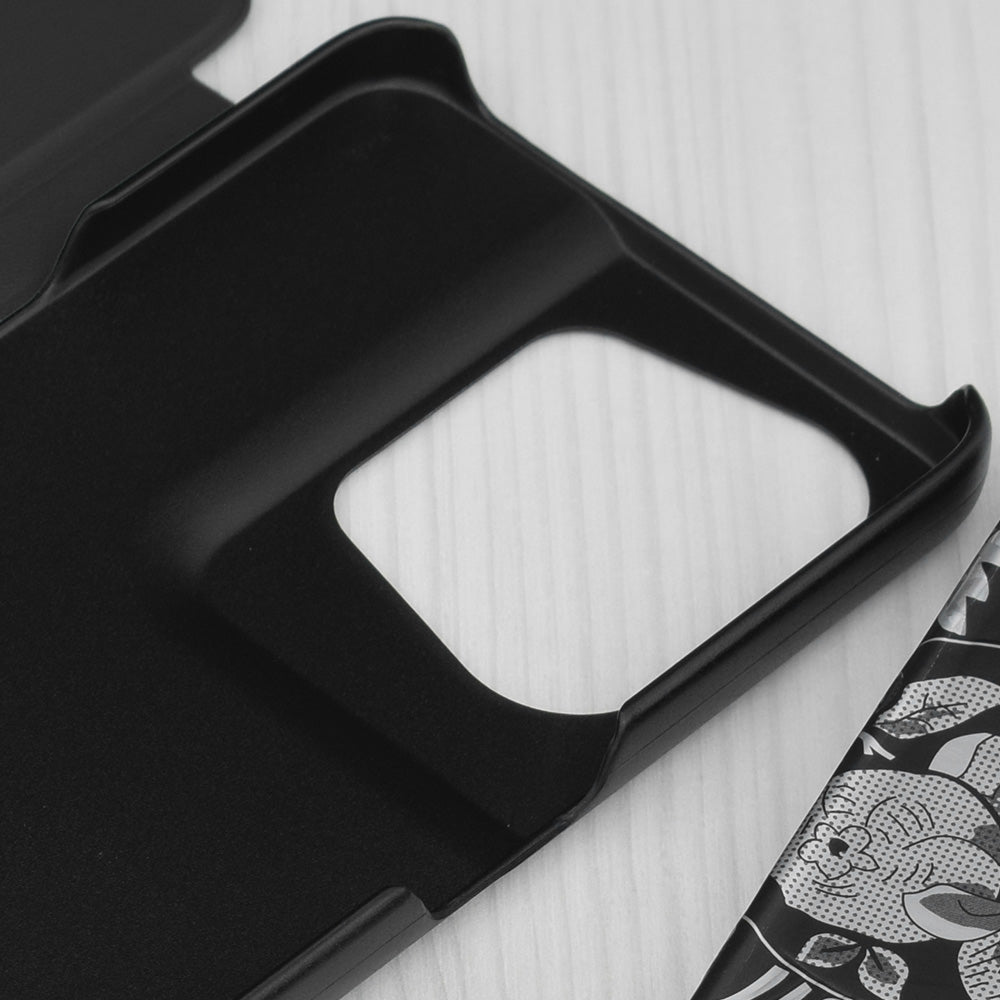 Husa de protectie Techsuit eFold Series compatibila cu Oppo Reno8 Pro, acoperire spate, negru
