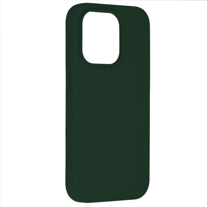 Husa de protectie Techsuit Soft Edge Silicone compatibila cu Apple iPhone 14 Pro, acoperire spate, verde inchis