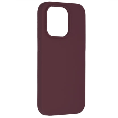 Husa de protectie Techsuit Soft Edge Silicone compatibila cu Apple iPhone 14 Pro, acoperire spate, visiniu