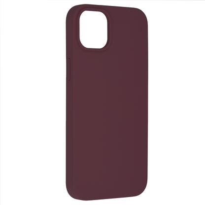 Husa de protectie Techsuit Soft Edge Silicone compatibila cu Apple iPhone 14 Plus, acoperire spate, visiniu