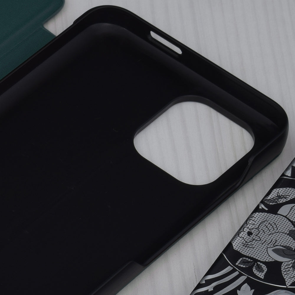 Husa de protectie Techsuit eFold Series compatibila cu Xiaomi Redmi Note 10 Pro, acoperire spate, negru