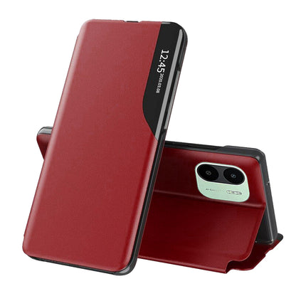 Husa de protectie Techsuit eFold Series compatibila cu Xiaomi Redmi A1, acoperire spate, rosu