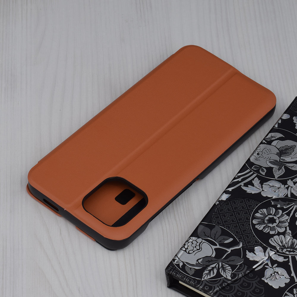 Husa de protectie Techsuit eFold Series compatibila cu Xiaomi Redmi Note 10 Pro Max, acoperire spate, negru