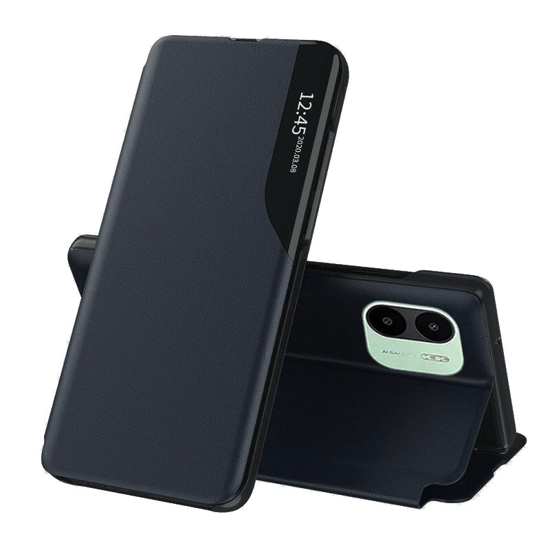 Husa de protectie Techsuit eFold Series compatibila cu Xiaomi Redmi A2, acoperire spate, albastru