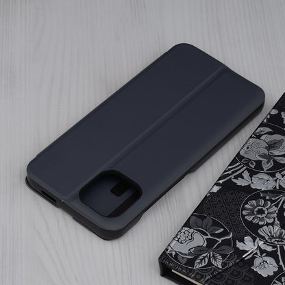 Husa de protectie Techsuit eFold Series compatibila cu Xiaomi Redmi Note 10 5G, acoperire spate, negru