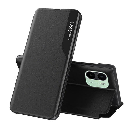 Husa de protectie Techsuit eFold Series compatibila cu Xiaomi Redmi A1, acoperire spate, negru