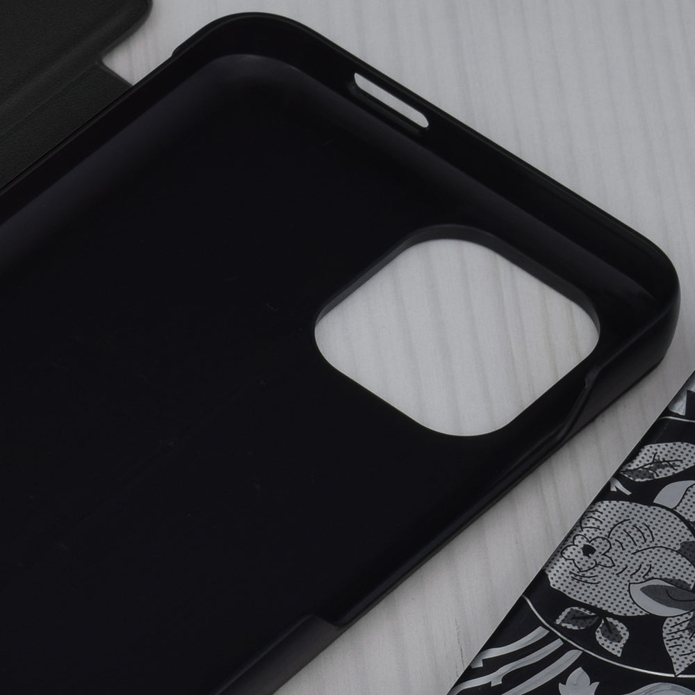 Husa de protectie Techsuit eFold Series compatibila cu Xiaomi Redmi Note 11 Pro 4G, acoperire spate, negru