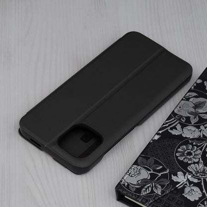 Husa de protectie Techsuit eFold Series compatibila cu Xiaomi Redmi Note 10 4G, acoperire spate, negru