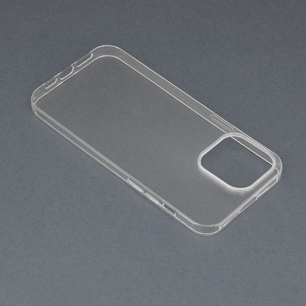 Husa de protectie Techsuit Clear Silicone compatibila cu Apple iPhone 14 Pro Max, acoperire spate, transparent