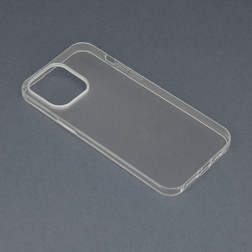 Husa de protectie Techsuit Clear Silicone compatibila cu Apple iPhone 14 Pro Max, acoperire spate, transparent