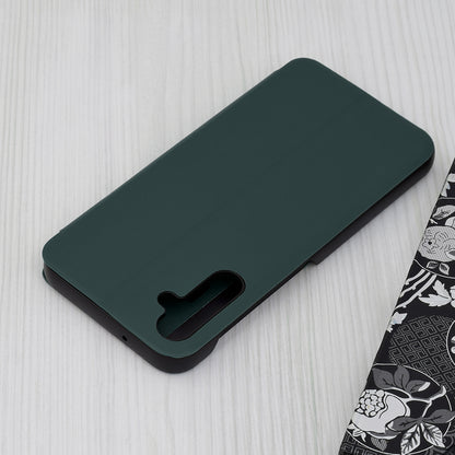 Husa de protectie Techsuit eFold Series compatibila cu Samsung Galaxy A14 5G, acoperire spate, verde inchis