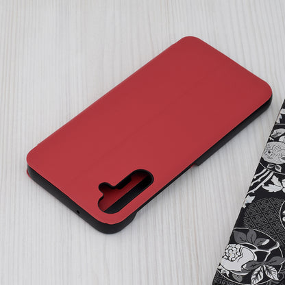 Husa de protectie Techsuit eFold Series compatibila cu Samsung Galaxy A14 5G, acoperire spate, rosu