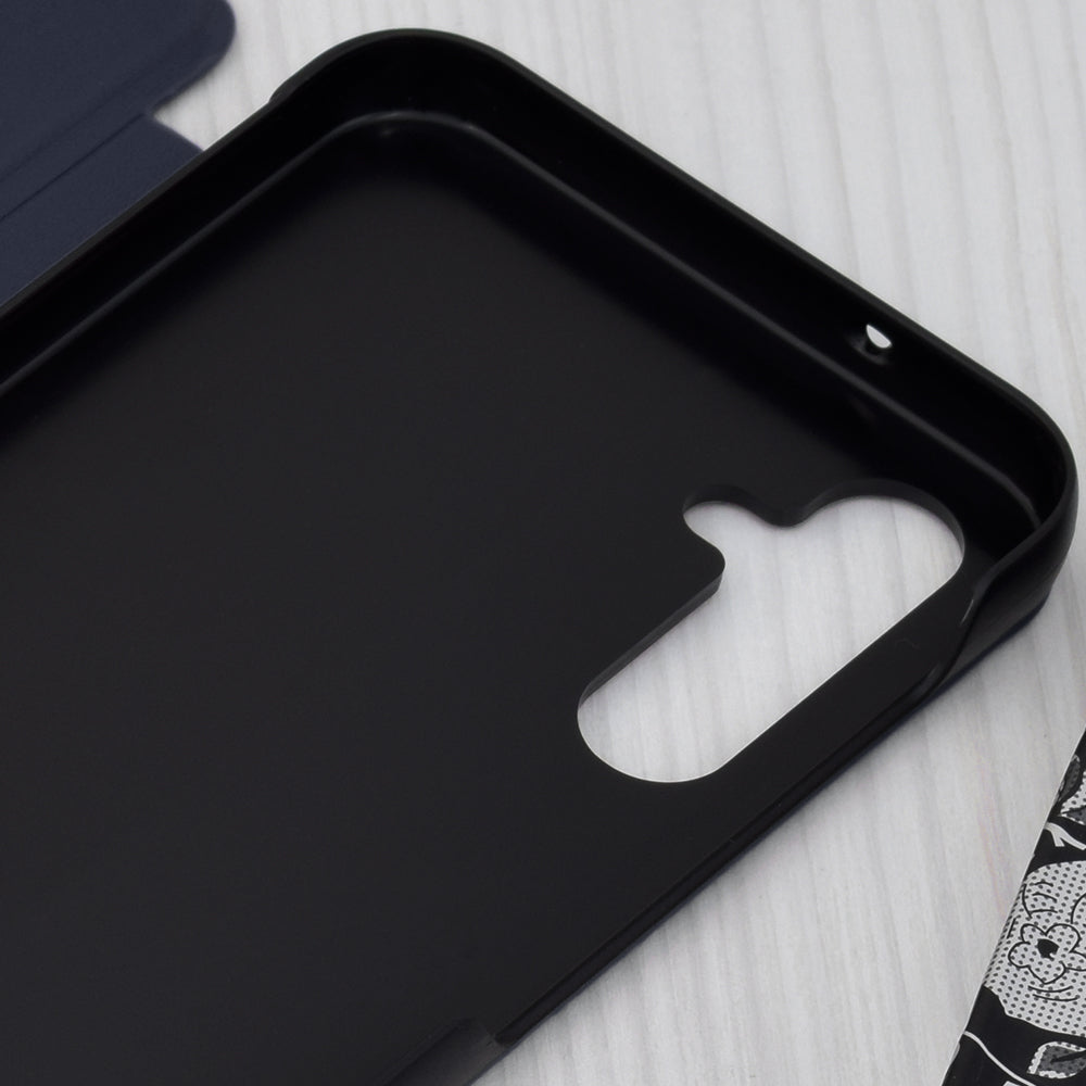 Husa de protectie Techsuit eFold Series compatibila cu Samsung Galaxy A14 5G, acoperire spate, albastru