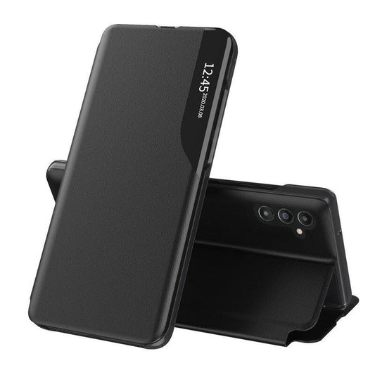 Husa de protectie Techsuit eFold Series compatibila cu Samsung Galaxy A14 4G, acoperire spate, negru