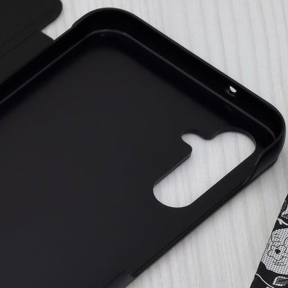 Husa de protectie Techsuit eFold Series compatibila cu Samsung Galaxy A14 5G, acoperire spate, negru