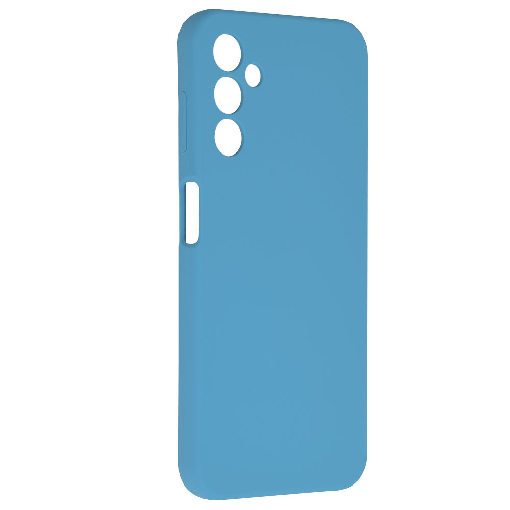 Husa de protectie Techsuit Soft Edge Silicone compatibila cu Samsung Galaxy A14 5G, acoperire spate, albastru deschis