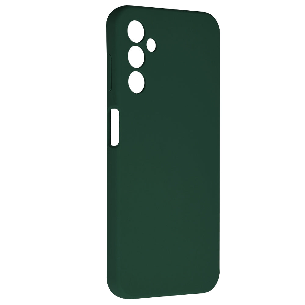 Husa de protectie Techsuit Soft Edge Silicone compatibila cu Samsung Galaxy A14 5G, acoperire spate, verde inchis