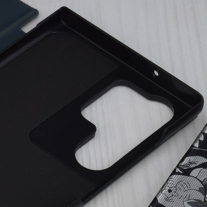Husa de protectie Techsuit eFold Series compatibila cu Samsung Galaxy S23 Ultra, acoperire spate, albastru
