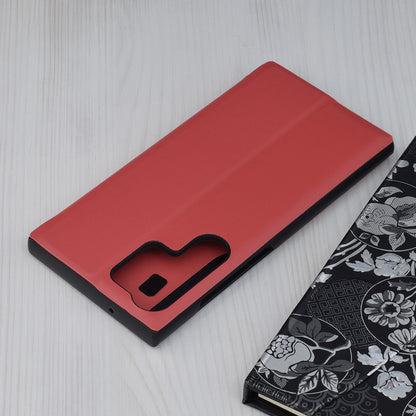 Husa de protectie Techsuit eFold Series compatibila cu Samsung Galaxy S23 Ultra, acoperire spate, rosu