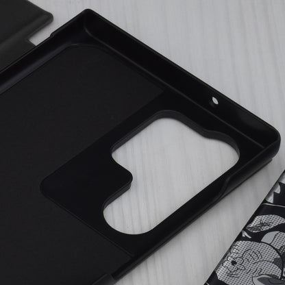 Husa de protectie Techsuit eFold Series compatibila cu Samsung Galaxy S23 Ultra, acoperire spate, negru