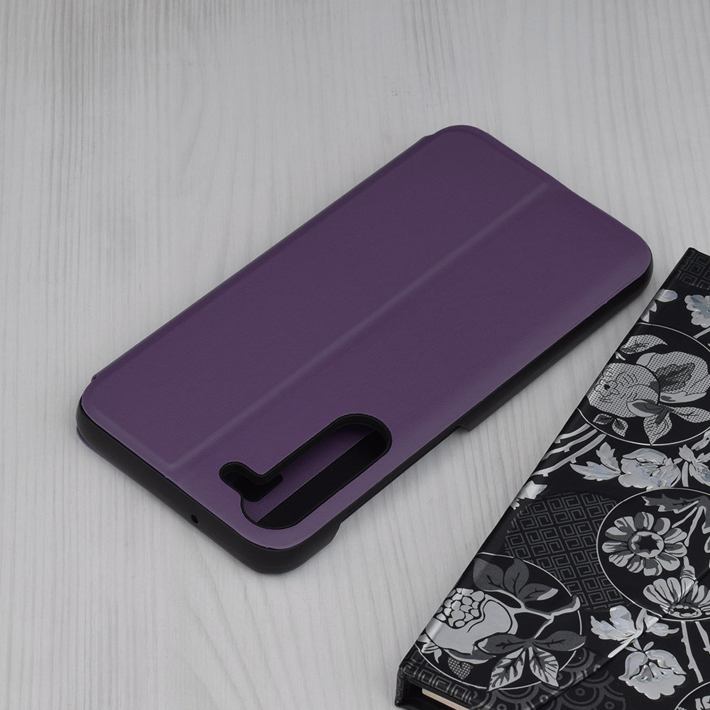Husa de protectie Techsuit eFold Series compatibila cu Samsung Galaxy S23 Plus, acoperire spate, mov