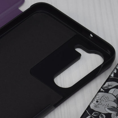 Husa de protectie Techsuit eFold Series compatibila cu Samsung Galaxy S23 Plus, acoperire spate, mov
