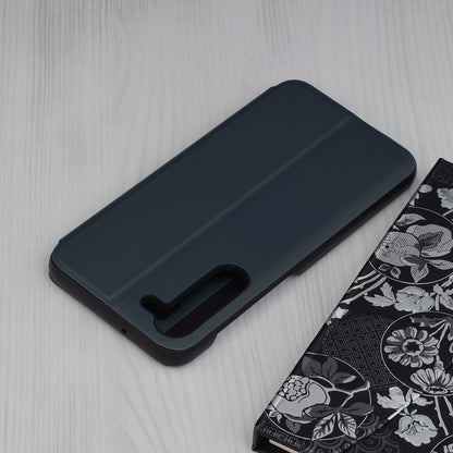Husa de protectie Techsuit eFold Series compatibila cu Samsung Galaxy S23 Plus, acoperire spate, albastru