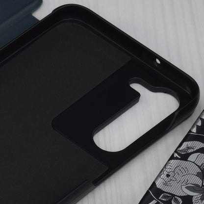 Husa de protectie Techsuit eFold Series compatibila cu Samsung Galaxy S23 Plus, acoperire spate, albastru