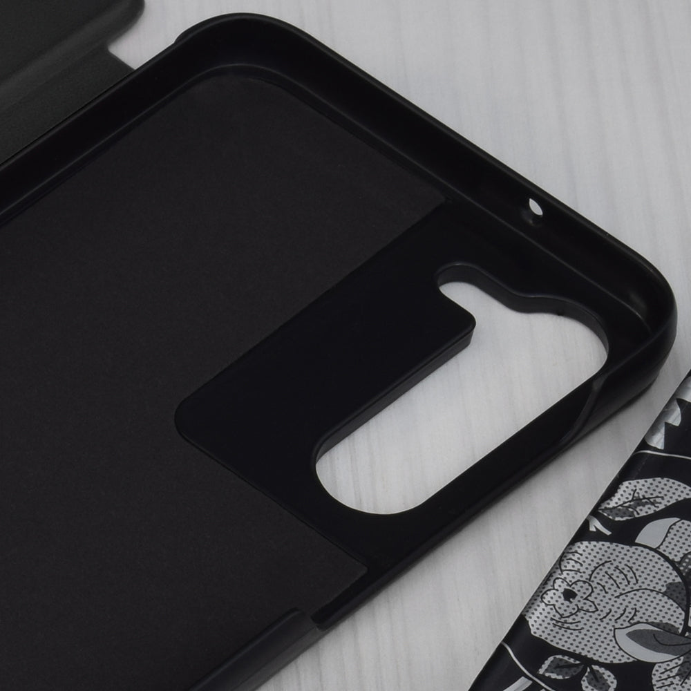 Husa de protectie Techsuit eFold Series compatibila cu Samsung Galaxy S23 Plus, acoperire spate, negru
