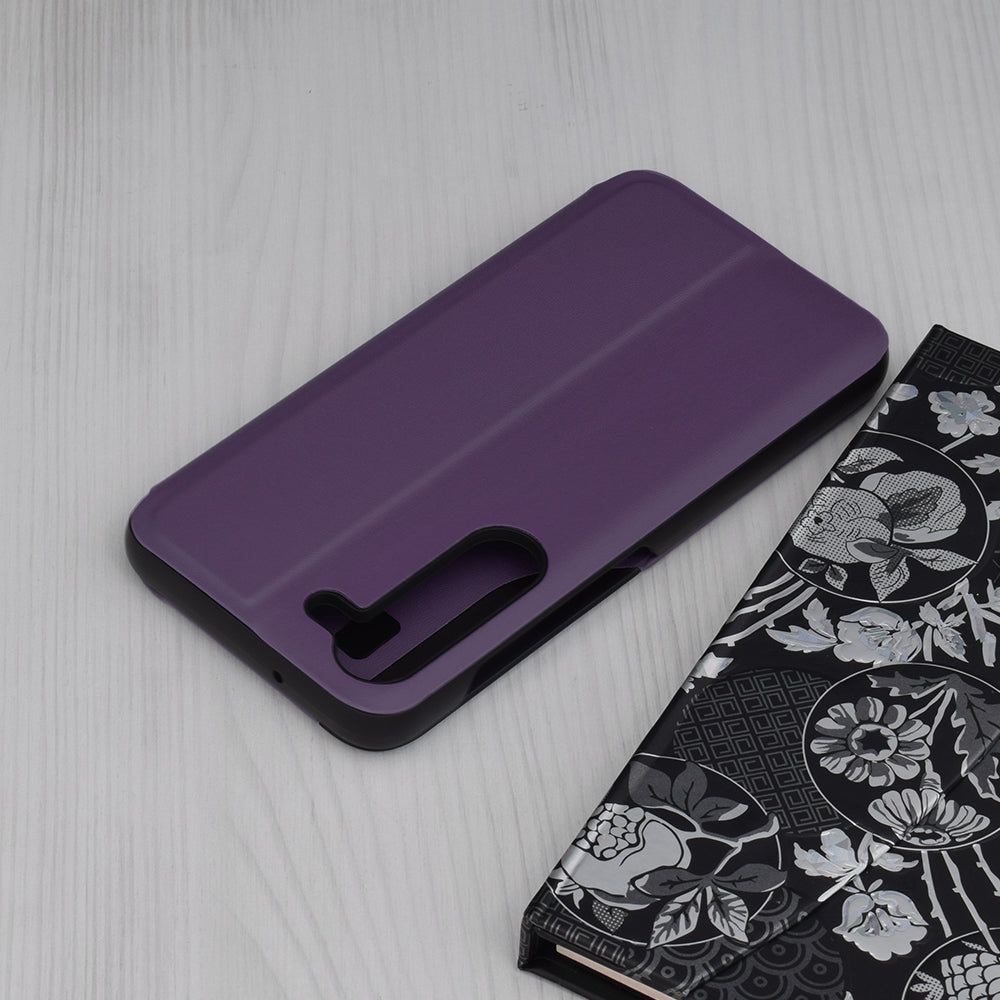 Husa de protectie Techsuit eFold Series compatibila cu Samsung Galaxy S23, acoperire spate, mov