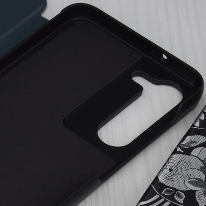 Husa de protectie Techsuit eFold Series compatibila cu Samsung Galaxy S23, acoperire spate, albastru