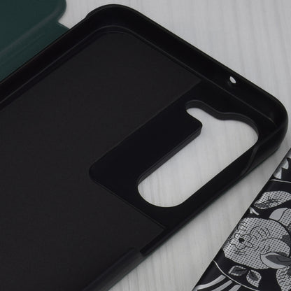 Husa de protectie Techsuit eFold Series compatibila cu Samsung Galaxy S23, acoperire spate, verde inchis