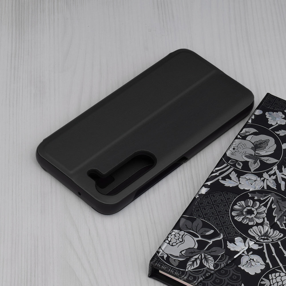 Husa de protectie Techsuit eFold Series compatibila cu Samsung Galaxy S23, acoperire spate, negru