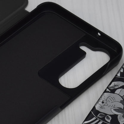 Husa de protectie Techsuit eFold Series compatibila cu Samsung Galaxy S23, acoperire spate, negru