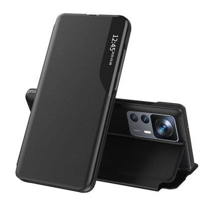 Husa de protectie Techsuit eFold Series compatibila cu Xiaomi 12T, acoperire spate, negru
