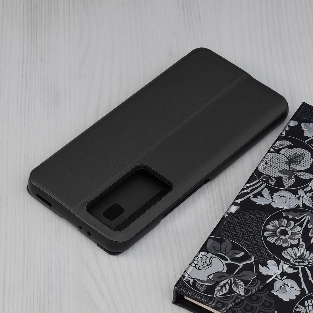 Husa de protectie Techsuit eFold Series compatibila cu Xiaomi 12T Pro, acoperire spate, negru