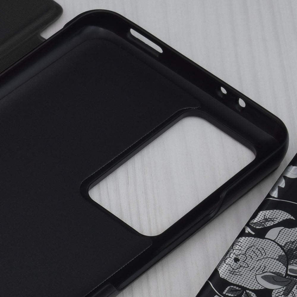 Husa de protectie Techsuit eFold Series compatibila cu Xiaomi 12T, acoperire spate, negru