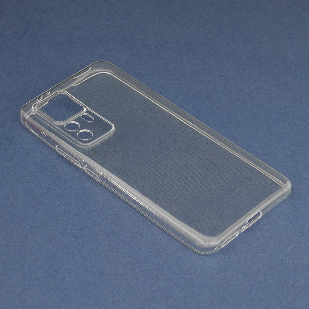 Husa de protectie Techsuit Clear Silicone compatibila cu Sony Xperia 5 V, acoperire spate, transparent