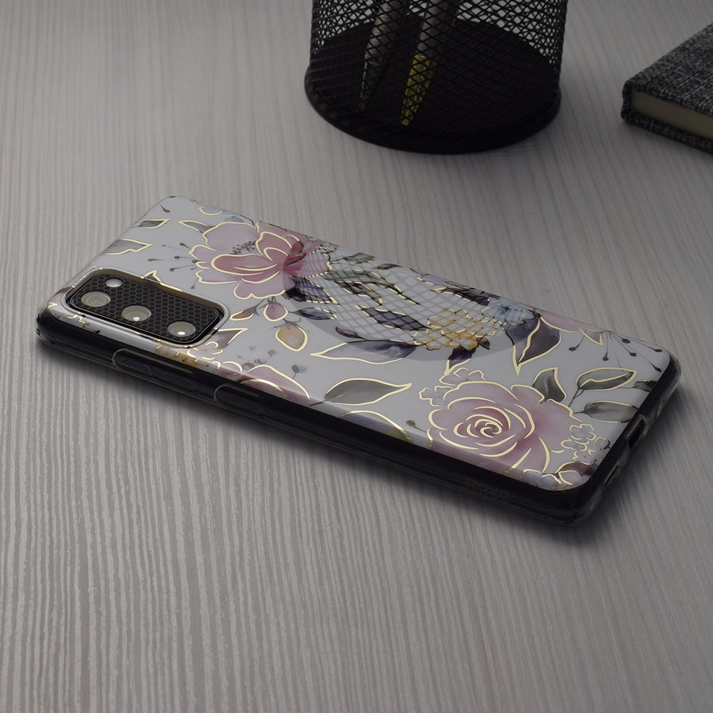 Husa de protectie Techsuit Marble Series compatibila cu Honor Magic5 Lite, acoperire spate, Pink Hex