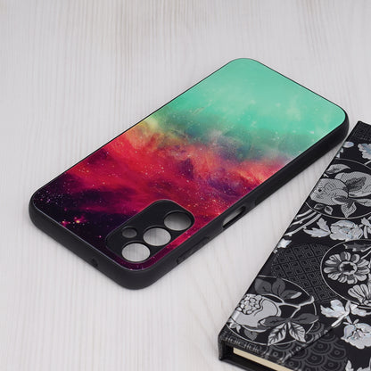Husa de protectie Techsuit Glaze Series compatibila cu Samsung Galaxy A14 5G, acoperire spate, Fiery Ocean