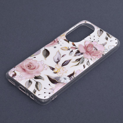 Husa de protectie Techsuit Marble Series compatibila cu Honor Magic5 Lite, acoperire spate, Pink Hex