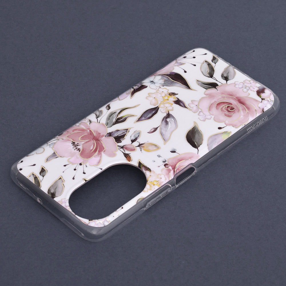 Husa de protectie Techsuit Marble Series compatibila cu Honor Magic5 Lite, acoperire spate, Pink Hex